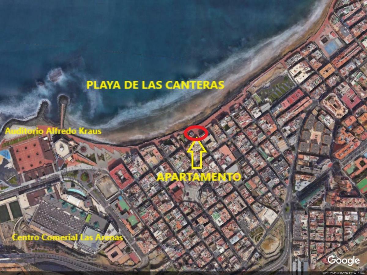 Las Canteras Sabor A Mar 2 Dormitorios "Parking Gratis" Las Palmas de Gran Canaria Extérieur photo